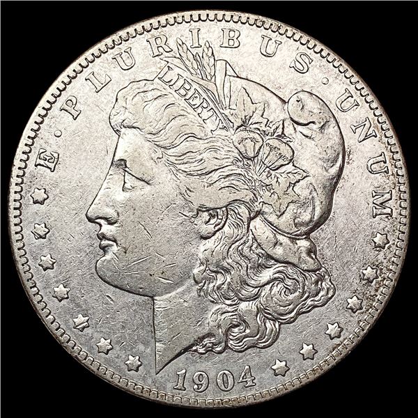 1904 S Morgan Silver Dollar CLOSELY UNCIRCULATED