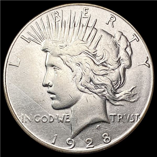 1928 S Silver Peace Dollar CLOSELY UNCIRCULATED
