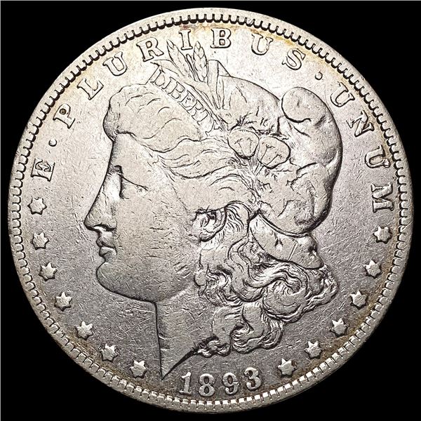 1893 O Morgan Silver Dollar LIGHTLY CIRCULATED