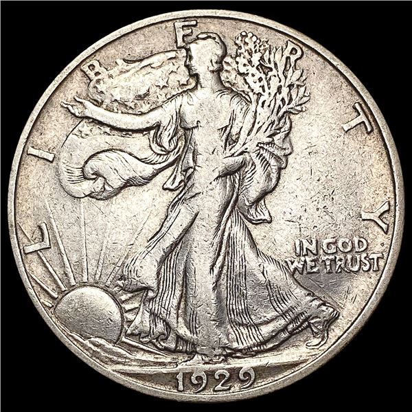1929 D Walking Liberty Half Dollar CLOSELY UNCIRCULATED