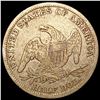 Image 2 : 1838 Capped Bust Half Dollar NICELY CIRCULATED