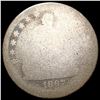 Image 1 : 1867 Seated Liberty Quarter NICELY CIRCULATED