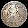Image 1 : 1841 Seated Liberty Quarter NICELY CIRCULATED