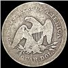 Image 2 : 1857 Seated Liberty Quarter NICELY CIRCULATED