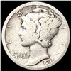Image 1 : 1921 D Mercury Dime NICELY CIRCULATED