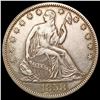 Image 1 : 1858 Seated Liberty Half Dollar CLOSELY UNCIRCULATED