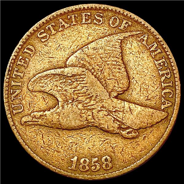 1858 Flying Eagle Cent LIGHTLY CIRCULATED