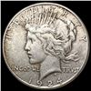 Image 1 : 1924-S Silver Peace Dollar CLOSELY UNCIRCULATED