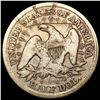 Image 2 : 1853 Arrows and Rays Seated Liberty Half Dollar NICELY CIRCULATED