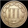 Image 2 : 1876 Nickel Three Cent CLOSELY UNCIRCULATED