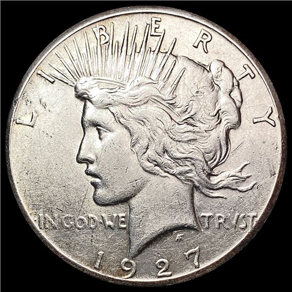 1927 Silver Peace Dollar CLOSELY UNCIRCULATED