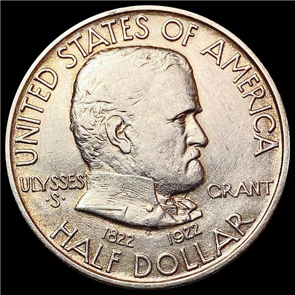 1922 Grant Half Dollar CHOICE AU