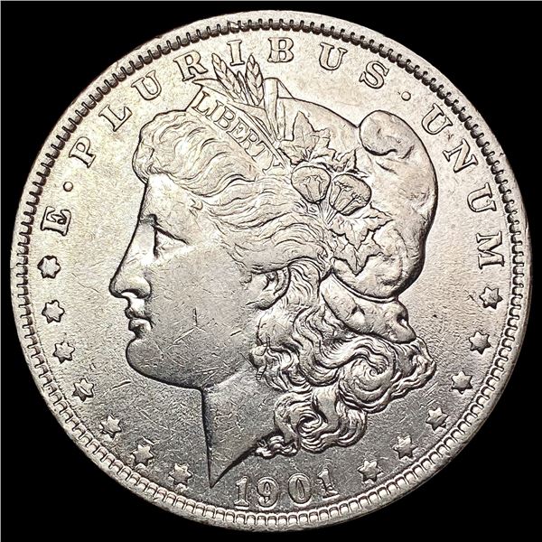 1901 Morgan Silver Dollar CLOSELY UNCIRCULATED