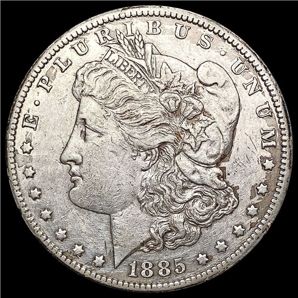 1885-CC Morgan Silver Dollar CLOSELY UNCIRCULATED