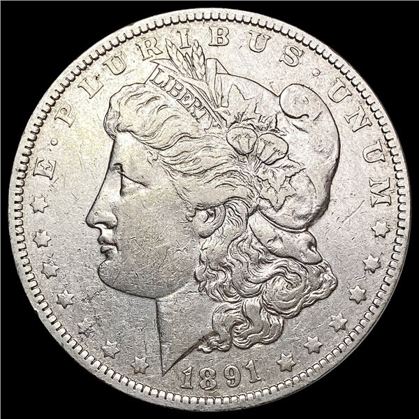 1891-O Morgan Silver Dollar CLOSELY UNCIRCULATED
