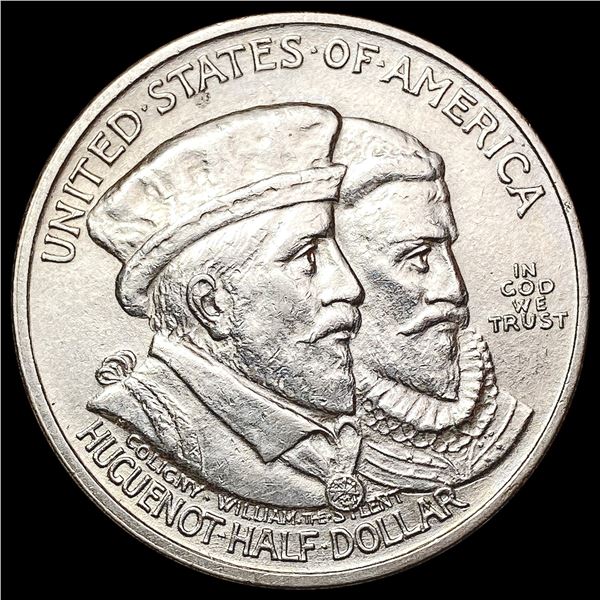 1924 Huguenot Half Dollar UNCIRCULATED