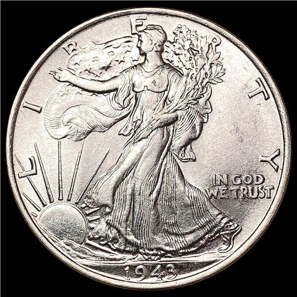 1943 Walking Liberty Half Dollar CLOSELY UNCIRCULATED