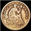 Image 1 : 1854-O Arrows Seated Liberty Half Dime NICELY CIRCULATED