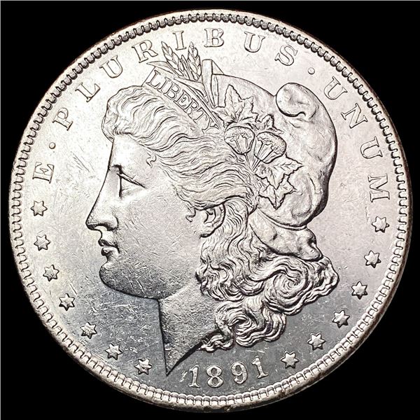 1891-S Morgan Silver Dollar UNCIRCULATED
