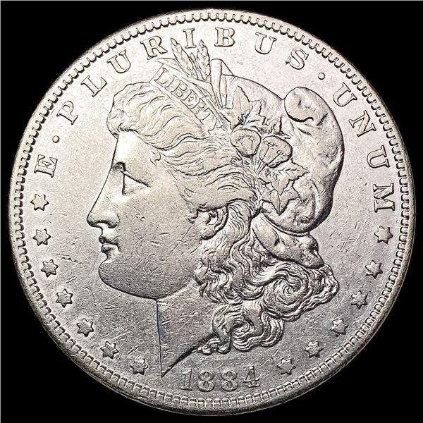 1884-S Morgan Silver Dollar CLOSELY UNCIRCULATED