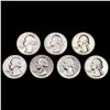 Image 1 : [7] 1934-1950 Varied Date Washington Quarters [7 Coins] HIGH GRADE