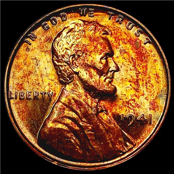 1941 Wheat Cent CHOICE PROOF