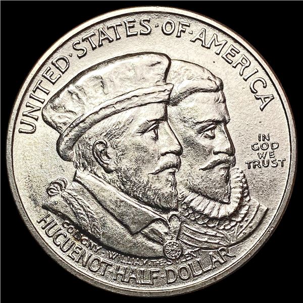 1924 Huguenot Half Dollar UNCIRCULATED