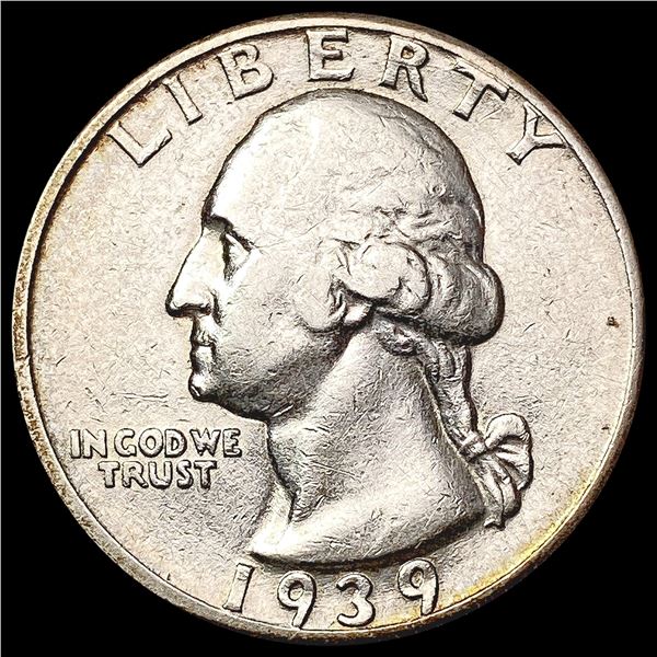 1939 S Washington Silver Quarter CHOICE AU