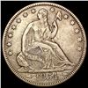 Image 1 : 1854 Seated Liberty Half Dollar CLOSELY UNCIRCULATED