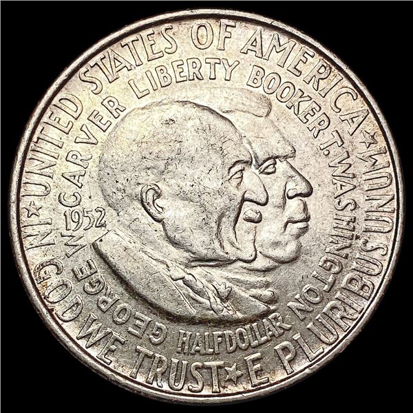 1952 Washington Carver Half Dollar CLOSELY UNCIRCULATED