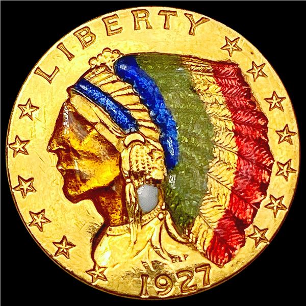 1927 $2.50 Gold Quarter Eagle CLOSELY UNCIRCULATED