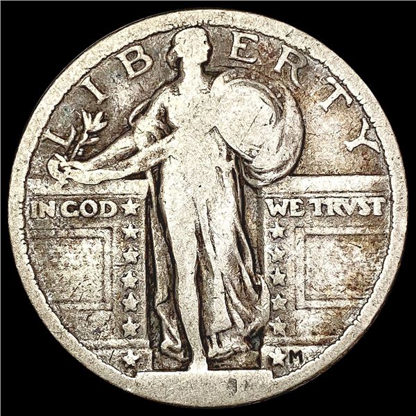 1921 Standing Liberty Quarter NICELY CIRCULATED