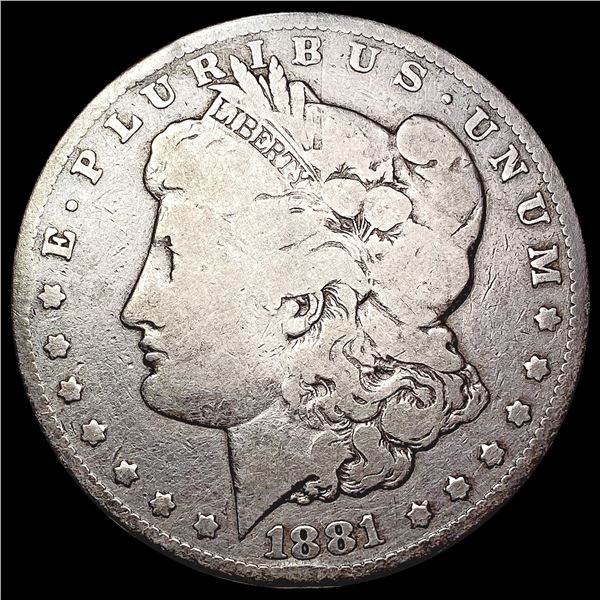 1881-CC Morgan Silver Dollar NICELY CIRCULATED