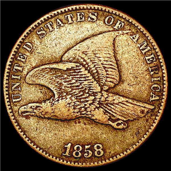 1858 Flying Eagle Cent CLOSELY UNCIRCULATED