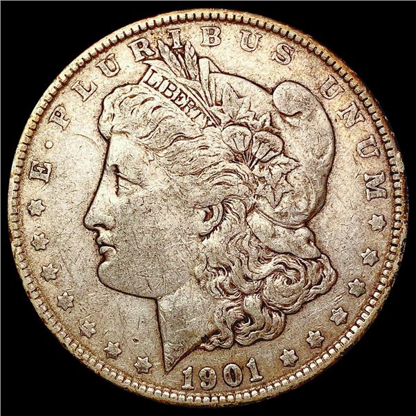 1901 Morgan Silver Dollar LIGHTLY CIRCULATED
