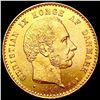 Image 1 : 1900 Denmark Gold 10 Kroner .1296oz AGW UNCIRCULATED
