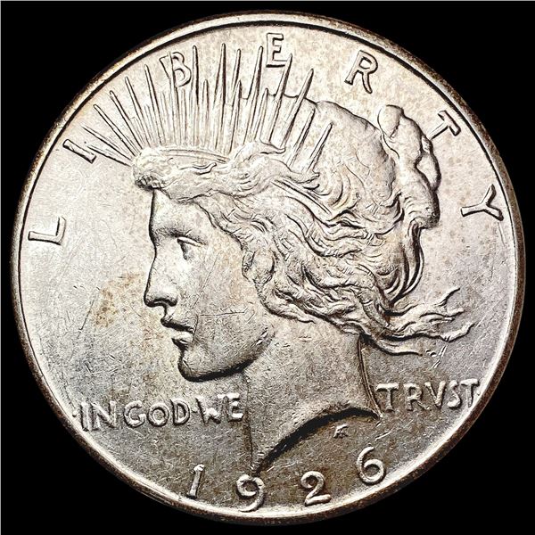 1926-S Silver Peace Dollar CLOSELY UNCIRCULATED