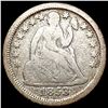 Image 1 : 1853 No Arrows RARE Seated Liberty Dime LIGHTLY CIRCULATED