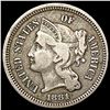 Image 1 : 1881 Nickel Three Cent NICELY CIRCULATED