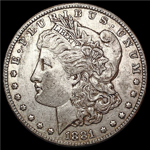 1881-CC Morgan Silver Dollar CLOSELY UNCIRCULATED