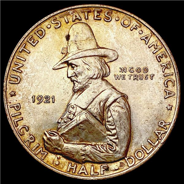 1921 Pilgrim Half Dollar UNCIRCULATED