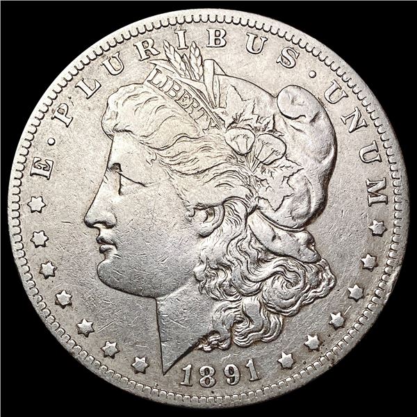 1891-O Morgan Silver Dollar CLOSELY UNCIRCULATED