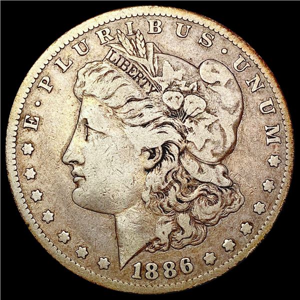 1886-S Morgan Silver Dollar NEARLY UNCIRCULATED