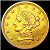 Image 1 : 1856 $2.50 Gold Quarter Eagle CLOSELY UNCIRCULATED