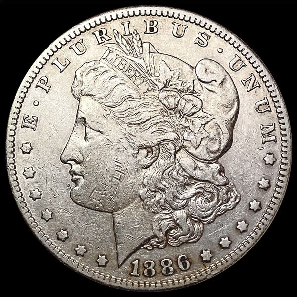 1886-S Morgan Silver Dollar CLOSELY UNCIRCULATED