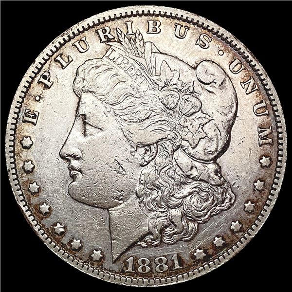 1881-CC Morgan Silver Dollar CLOSELY UNCIRCULATED