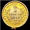 Image 2 : 1849 O Rare Gold Dollar HIGH GRADE