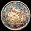 Image 2 : 1861 Rainbow Toned Seated Liberty Half Dime CLOSELY UNCIRCULATED