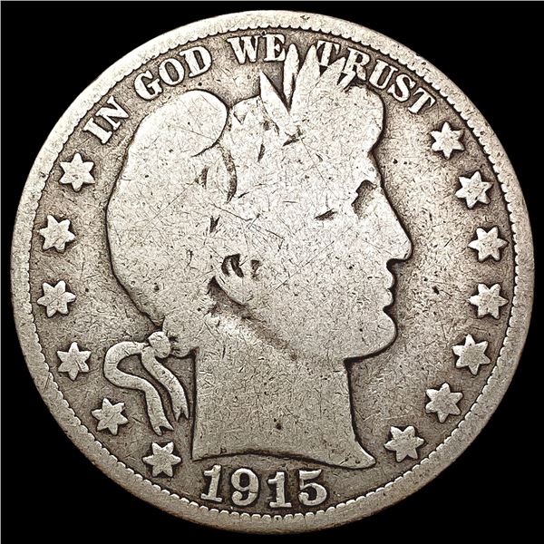 1915 Barber Half Dollar NICELY CIRCULATED