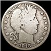 Image 1 : 1915 Barber Half Dollar NICELY CIRCULATED